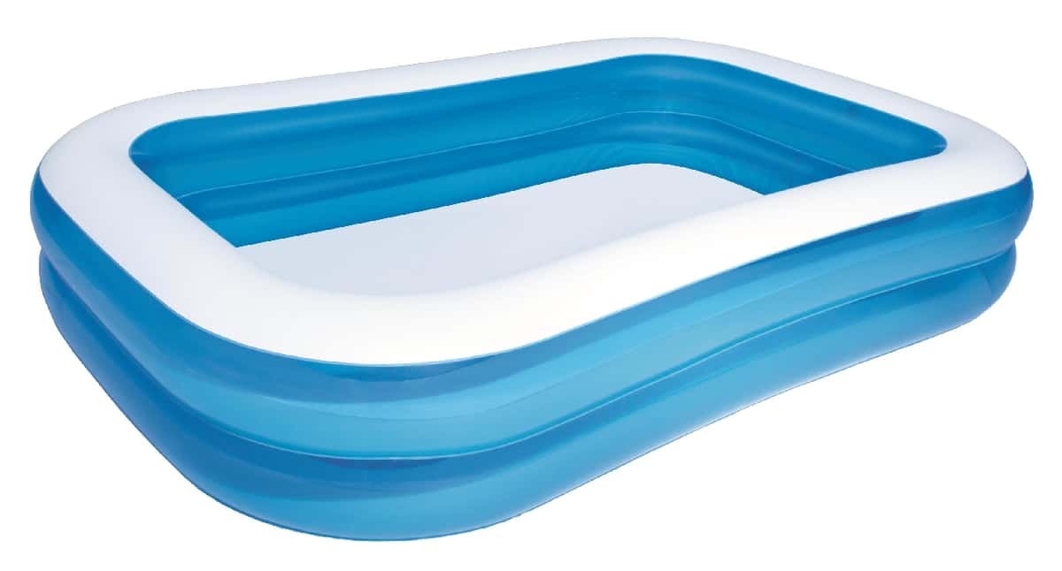 Bestway Family Pool Blue Planschbecken Kinder 262 x 175 x 51 cm 54006_21 Bestway Family Pool Blue Planschbecken Kinder 262 x 175 x 51 cm 54006_21