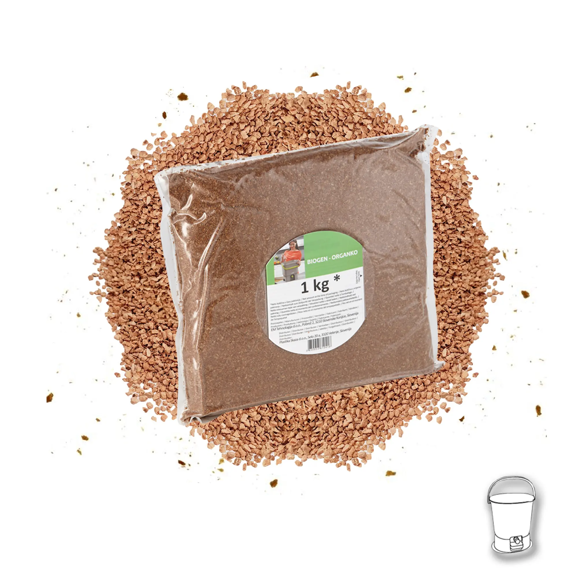 Bokashi Ferment zur Fermentation im Bokashi Eimer und zur Produktion von Bokashi Kompost SK-300338 Bokashi Ferment zur Fermentation im Bokashi Eimer und zur Produktion von Bokashi Kompost SK-300338