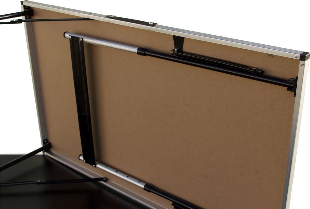 Tapeziertisch klappbar, Arbeitstisch, Mehrzwecktisch höhenverstellbar Tapeziertische_einzeln_M Tapeziertisch klappbar, Arbeitstisch, Mehrzwecktisch höhenverstellbar Tapeziertische_einzeln_M