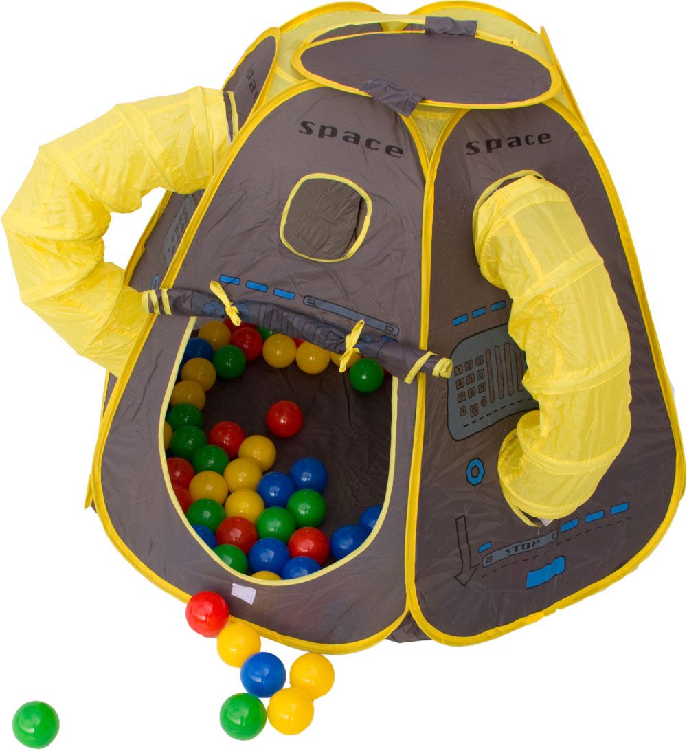 Bällebad SPACE mit 100 Bällen, Spielzelt, Pop-Up, Kinderzelt BS002 Bällebad SPACE mit 100 Bällen, Spielzelt, Pop-Up, Kinderzelt BS002