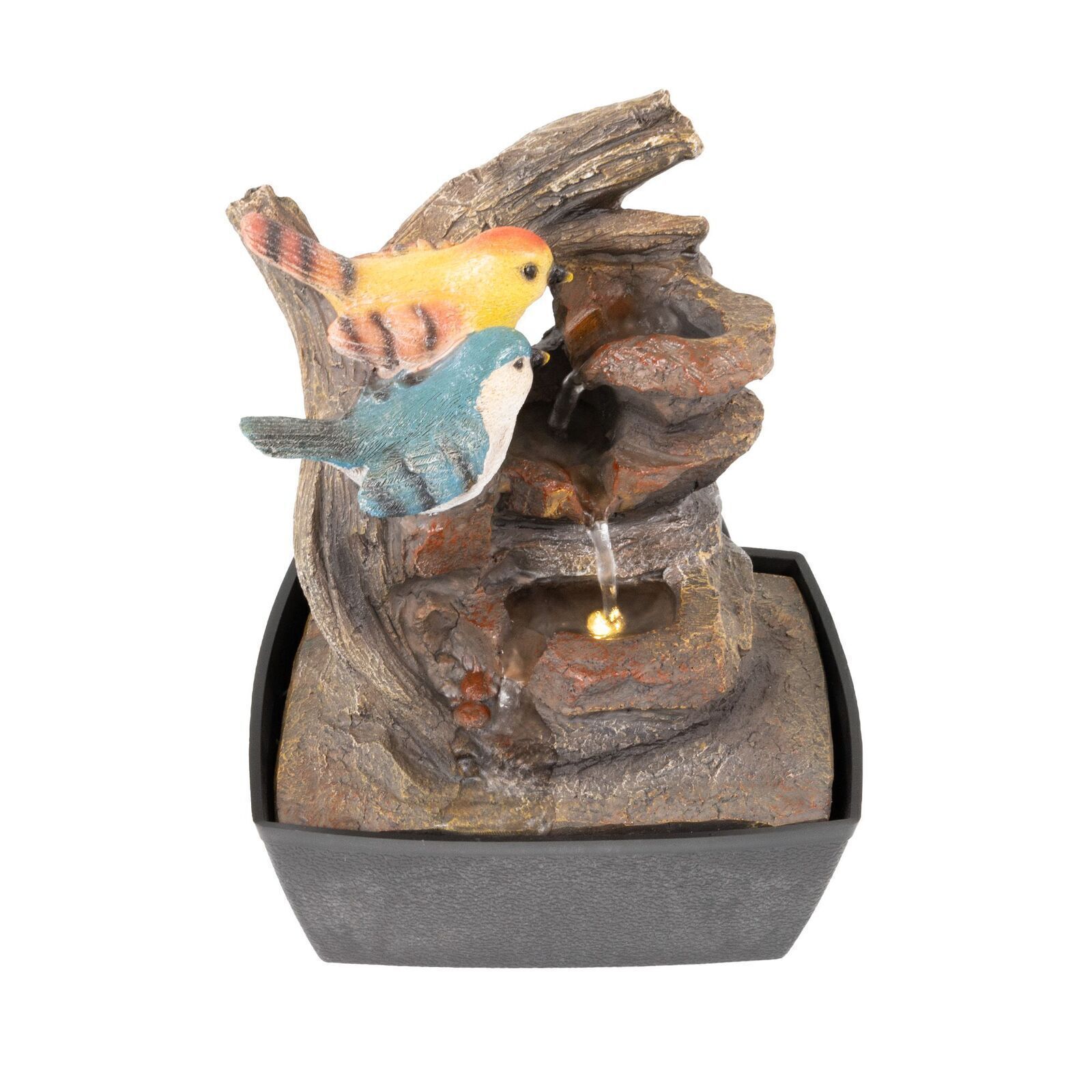 Zimmerbrunnen mit LED-Beleuchtung, Dekobrunnen “Vögel” für die Wohnung NA197 Zimmerbrunnen mit LED-Beleuchtung, Dekobrunnen “Vögel” für die Wohnung NA197