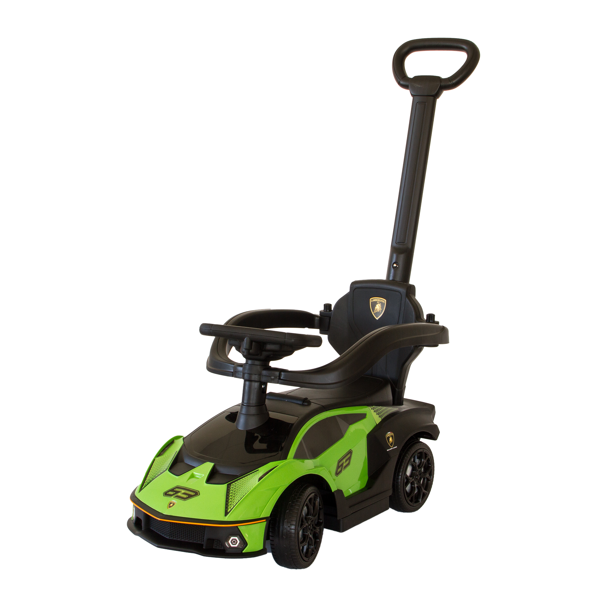 Rutschauto in grün, Kinderfahrzeug mit Sicherheitsbügel, Rutscher Auto mit Schiebestange ab 1 Jahr PT008_G Rutschauto in grün, Kinderfahrzeug mit Sicherheitsbügel, Rutscher Auto mit Schiebestange ab 1 Jahr PT008_G