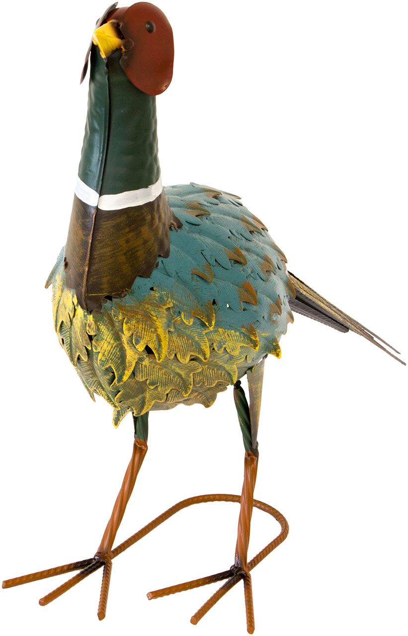 Dekofigur Fasan, 42 cm hoch, Metallfigur, Gartenvogel, Gartendeko NA105 Dekofigur Fasan, 42 cm hoch, Metallfigur, Gartenvogel, Gartendeko NA105