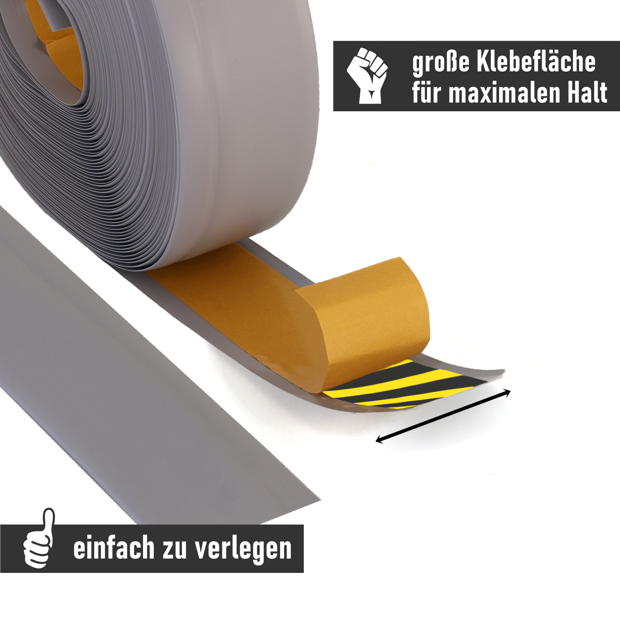 Weichsockelleiste selbstklebend, hellgrau, Sockelleiste auf Rolle, Fußleiste MS018 Weichsockelleiste selbstklebend, hellgrau, Sockelleiste auf Rolle, Fußleiste MS018