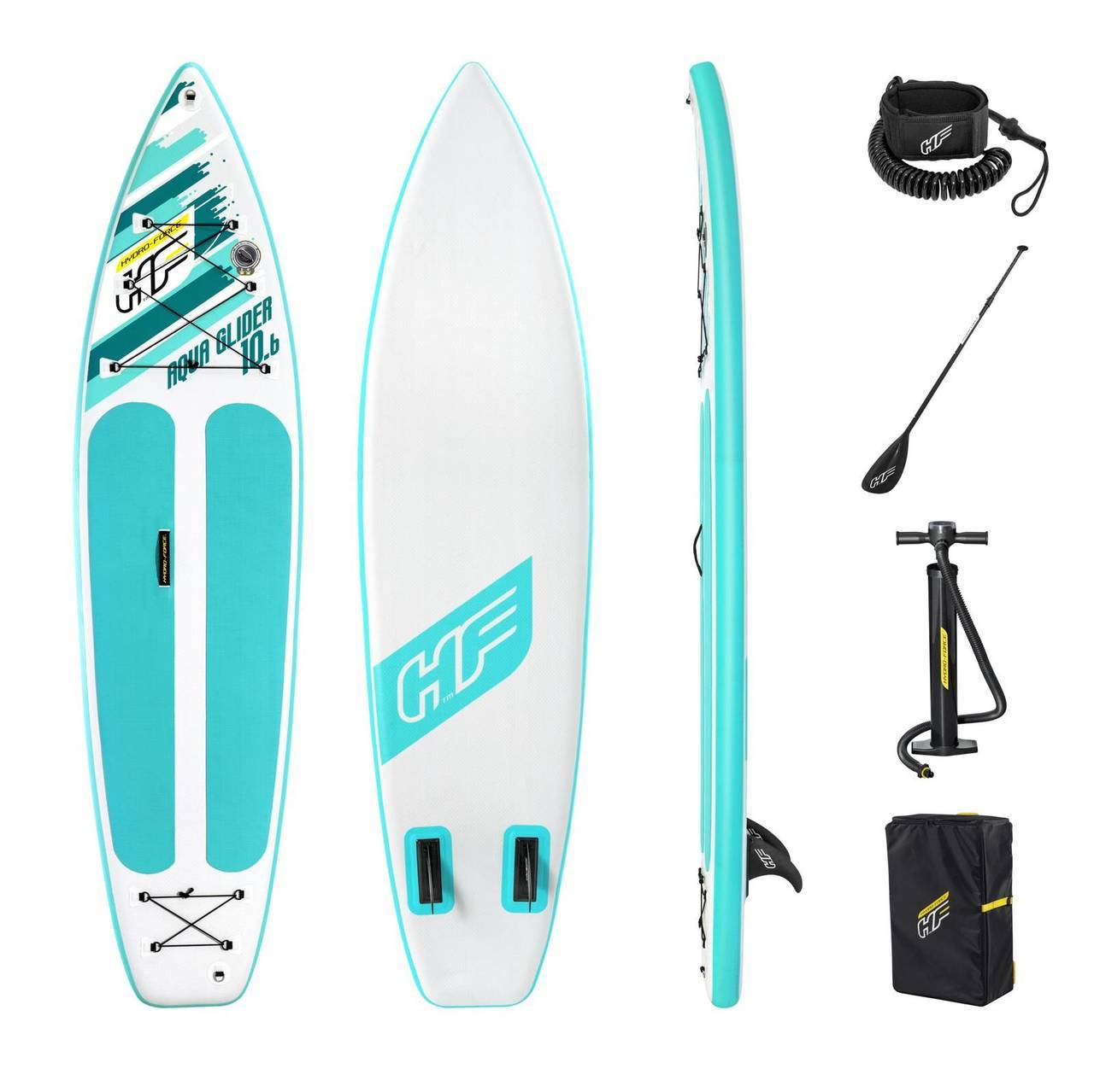 Hydro-Force SUP Touring Board-Set, Aqua Glider, 322 x 79 x 12 cm 65347_22 Hydro-Force SUP Touring Board-Set, Aqua Glider, 322 x 79 x 12 cm 65347_22