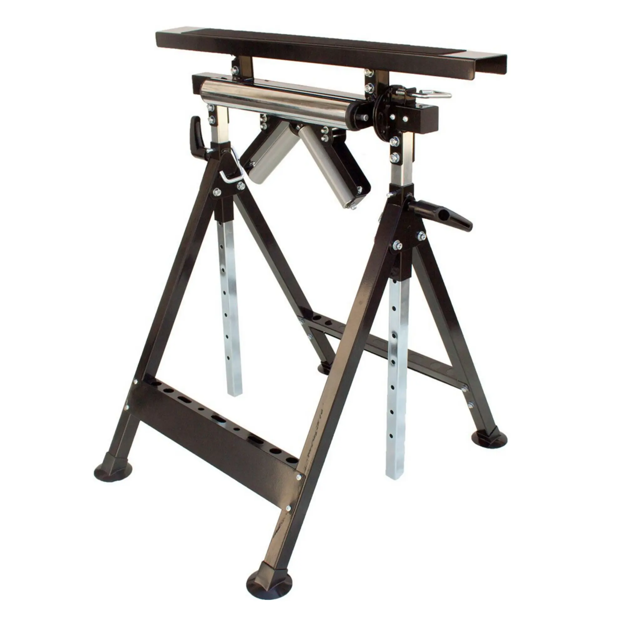 Multifunktions Arbeitsbock, 4 Funktionen, Rollenbock, V- und Kugel-Auflage, klappbar, höhenverstellbar YT006 Multifunktions Arbeitsbock, 4 Funktionen, Rollenbock, V- und Kugel-Auflage, klappbar, höhenverstellbar YT006