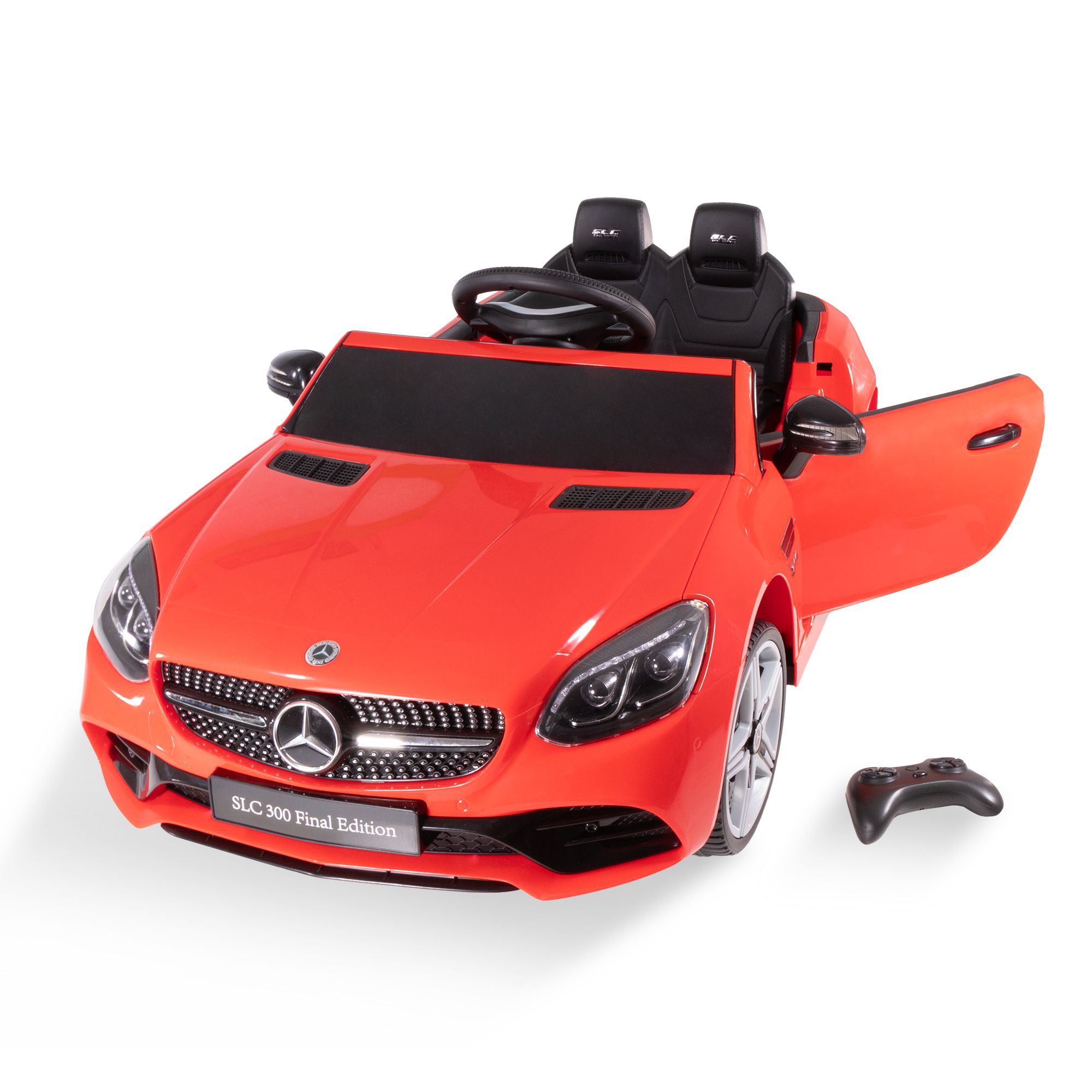 Kinder Elektroauto ab 3 Jahren in rot, Kinderauto mit vielen Funktionen und Fernbedienung PT012_R Kinder Elektroauto ab 3 Jahren in rot, Kinderauto mit vielen Funktionen und Fernbedienung PT012_R