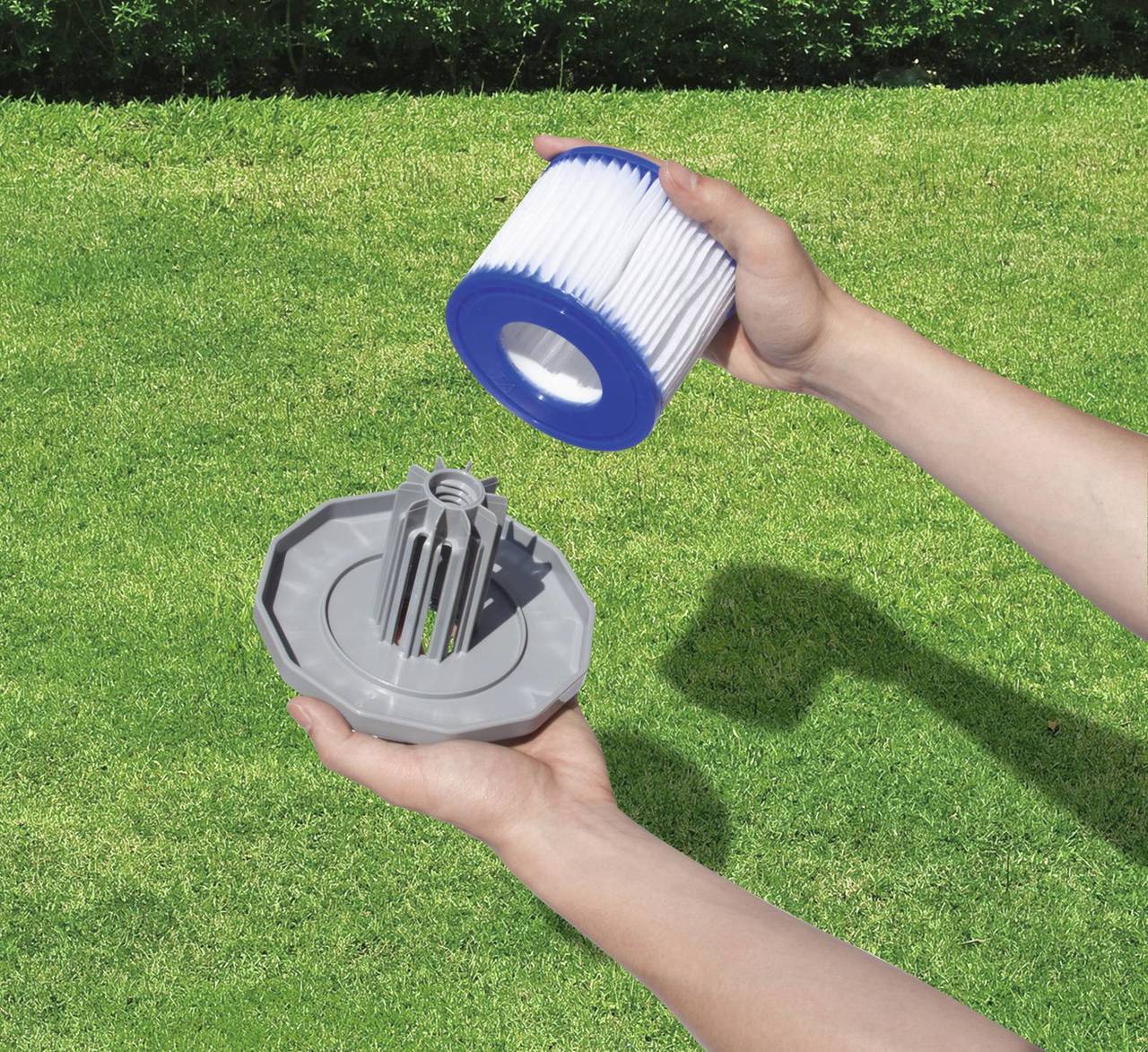 Filter Kartuschen Gr.I für Bestway Filterpumpen, 2 Stück 58093_21 Filter Kartuschen Gr.I für Bestway Filterpumpen, 2 Stück 58093_21