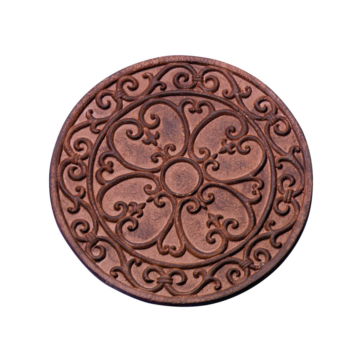 Trittplatte aus Gusseisen rund, Gehwegplatte, Trittstein ES-SS8 Trittplatte aus Gusseisen rund, Gehwegplatte, Trittstein ES-SS8