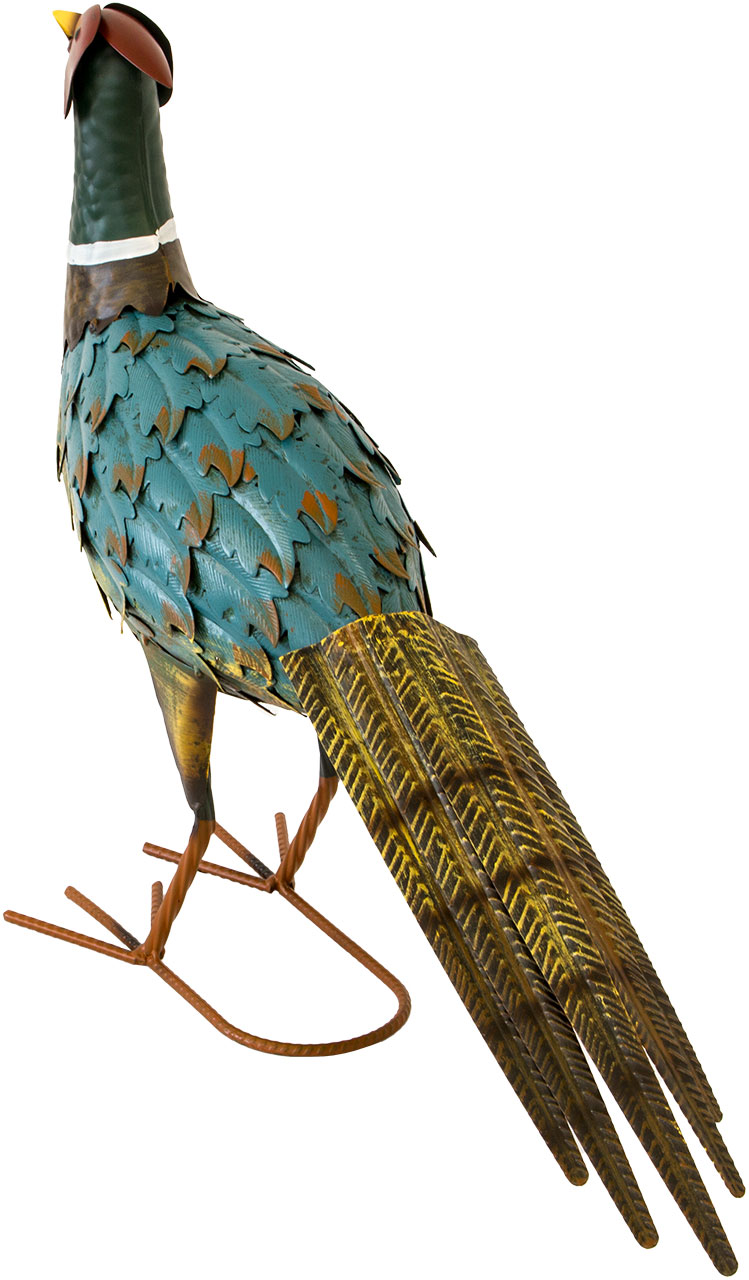 Dekofigur Fasan, 42 cm hoch, Metallfigur, Gartenvogel, Gartendeko NA105 Dekofigur Fasan, 42 cm hoch, Metallfigur, Gartenvogel, Gartendeko NA105
