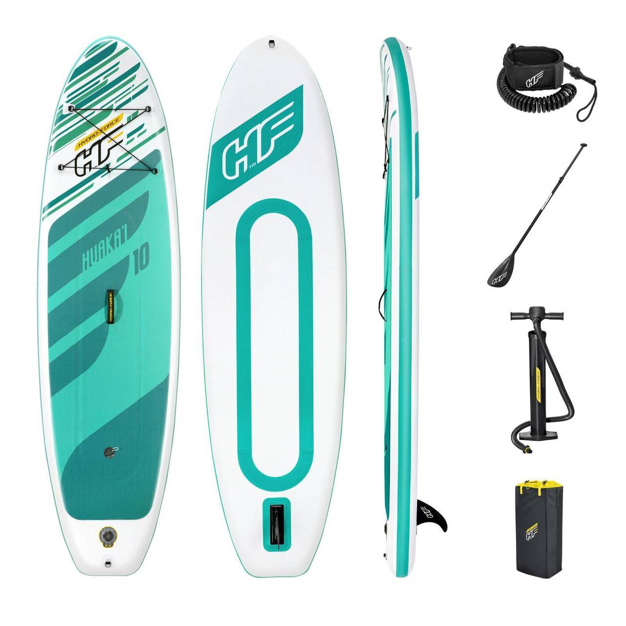 Hydro-Force SUP Double Chamber Allround Board-Set HuaKai mit Paddel 65346_22