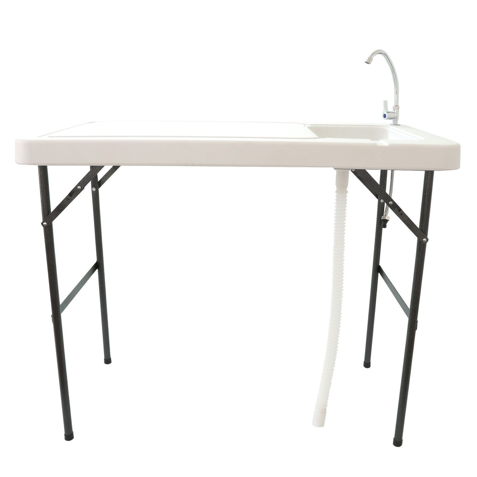 Klappbarer Filetiertisch, Camping Spüle mit Wasserhahn und großer Arbeitsfläche BL115 Klappbarer Filetiertisch, Camping Spüle mit Wasserhahn und großer Arbeitsfläche BL115