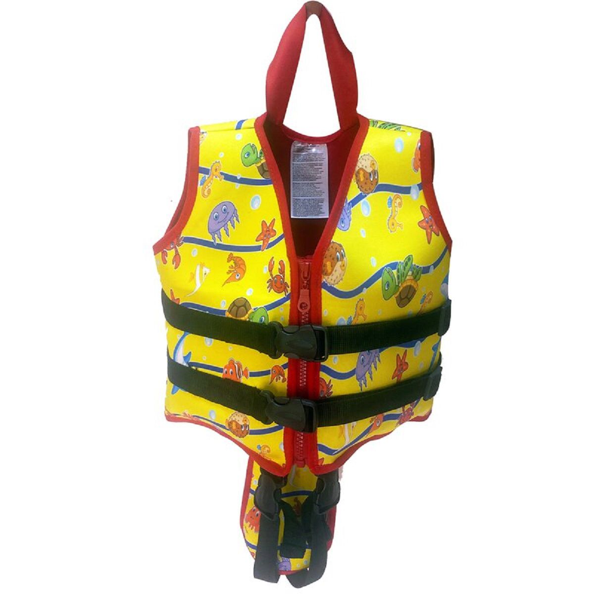 Schwimmweste für Kinder, gelb, Schwimmhilfe in 3 Größen SI-10740-1 Schwimmweste für Kinder, gelb, Schwimmhilfe in 3 Größen SI-10740-1