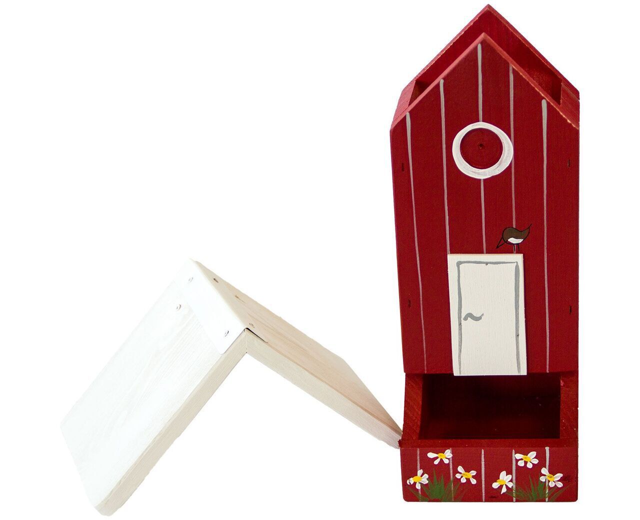 Futterhaus für Vögel. Vogelfutterhaus aus Holz, Wandmontage, Vogelhaus VV-F2208 Futterhaus für Vögel. Vogelfutterhaus aus Holz, Wandmontage, Vogelhaus VV-F2208