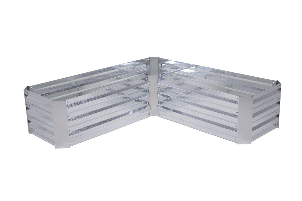 Eck-Beetumrandung, Pflanzkasten, Kräuter Hochbeet, Pflanzen, Gemüse Beet HI-507428 Eck-Beetumrandung, Pflanzkasten, Kräuter Hochbeet, Pflanzen, Gemüse Beet HI-507428