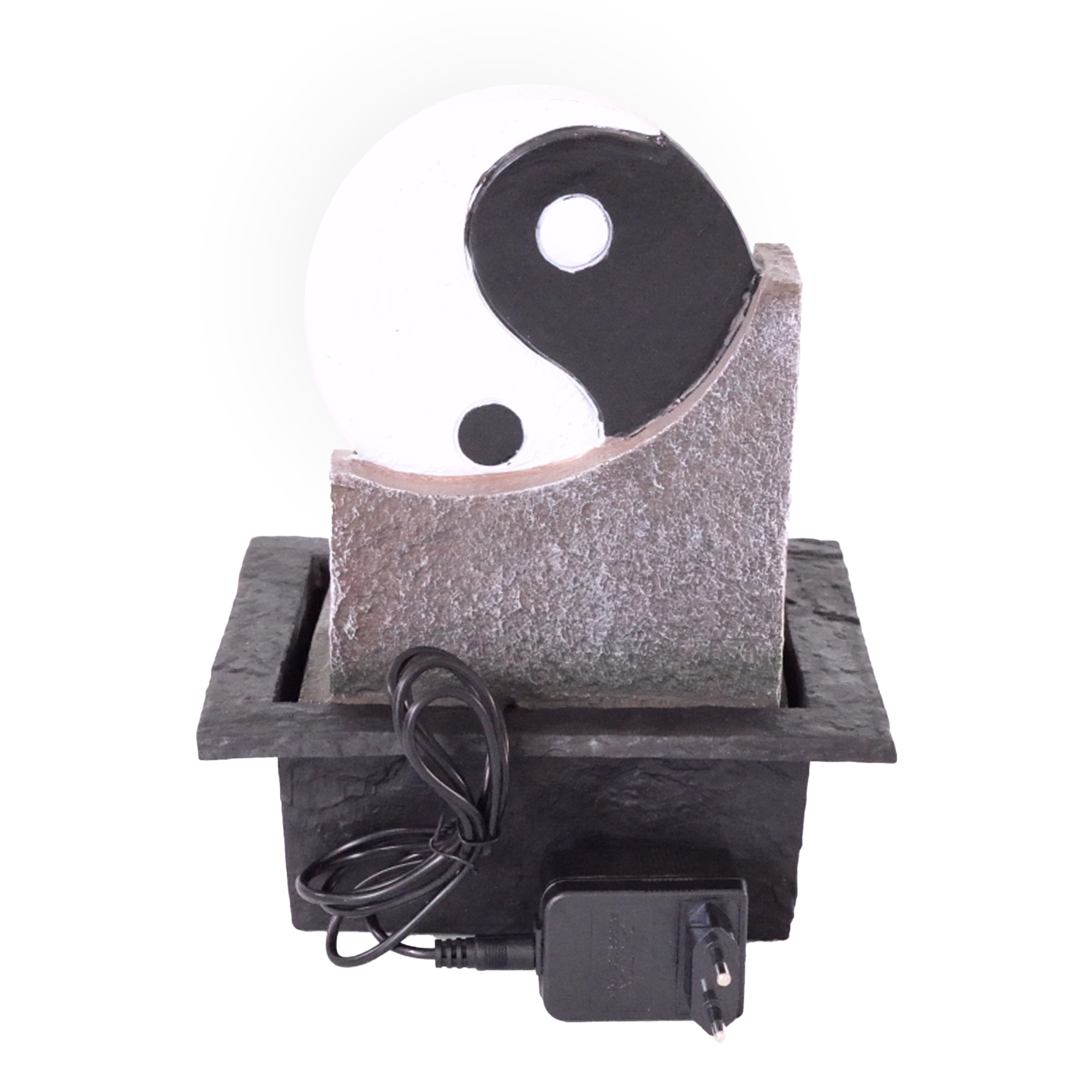 Zimmerbrunnen mit LED-Beleuchtung, Dekobrunnen “Yin Yang” für die Wohnung NA196 Zimmerbrunnen mit LED-Beleuchtung, Dekobrunnen “Yin Yang” für die Wohnung NA196