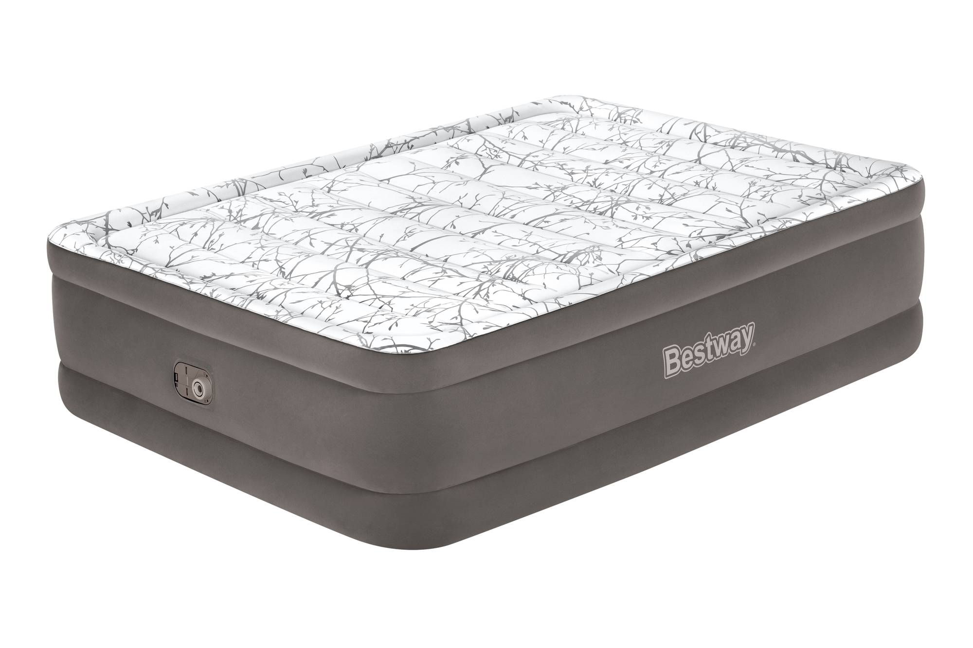 Doppelluftbett Fashion Flock 203 x 152 x 56 cm mit Elektropumpe 6713E_24 Doppelluftbett Fashion Flock 203 x 152 x 56 cm mit Elektropumpe 6713E_24