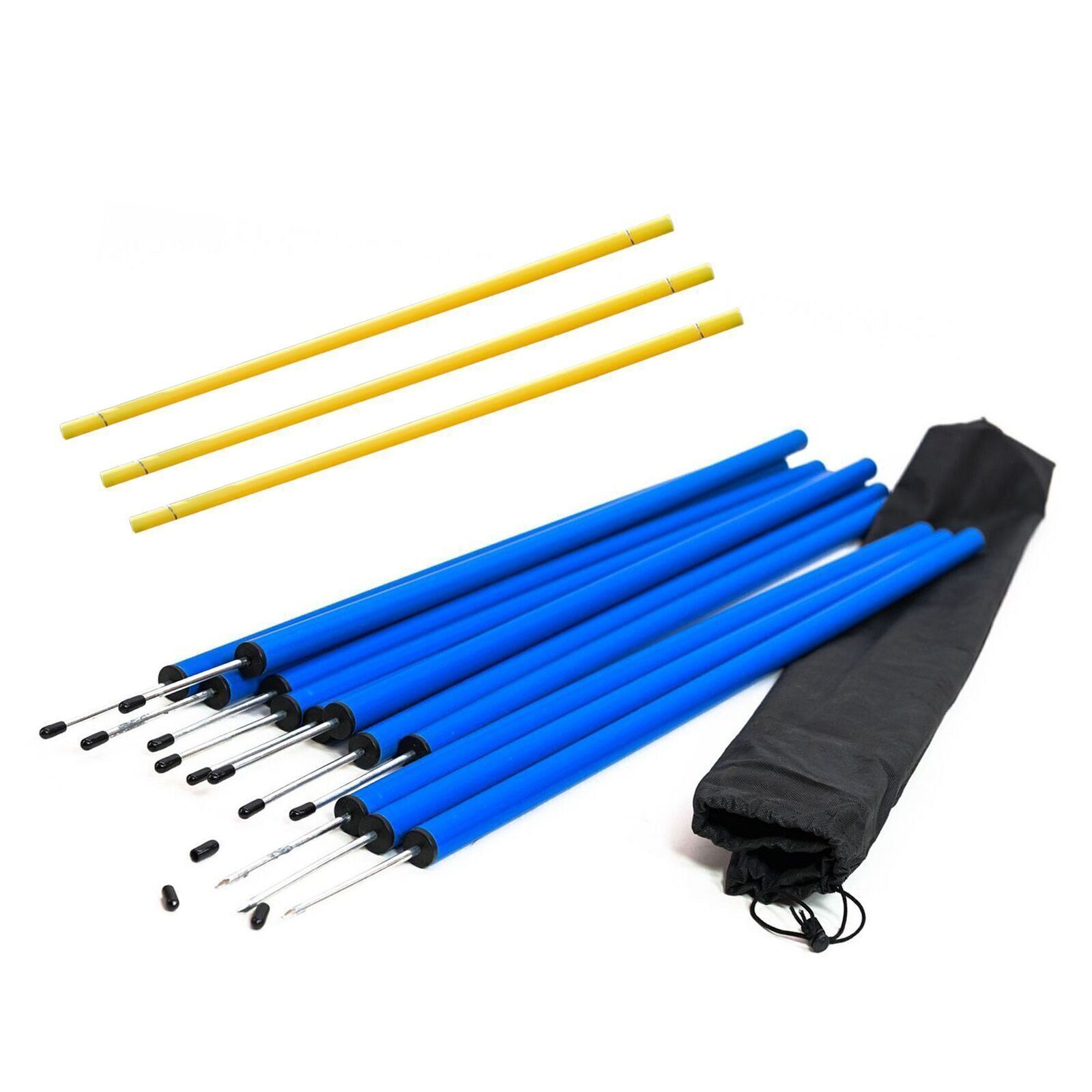 Hundetrainingsset, Slalomstangen und Hürden, Agility-Set, Hundesport PR-A19-C Hundetrainingsset, Slalomstangen und Hürden, Agility-Set, Hundesport PR-A19-C