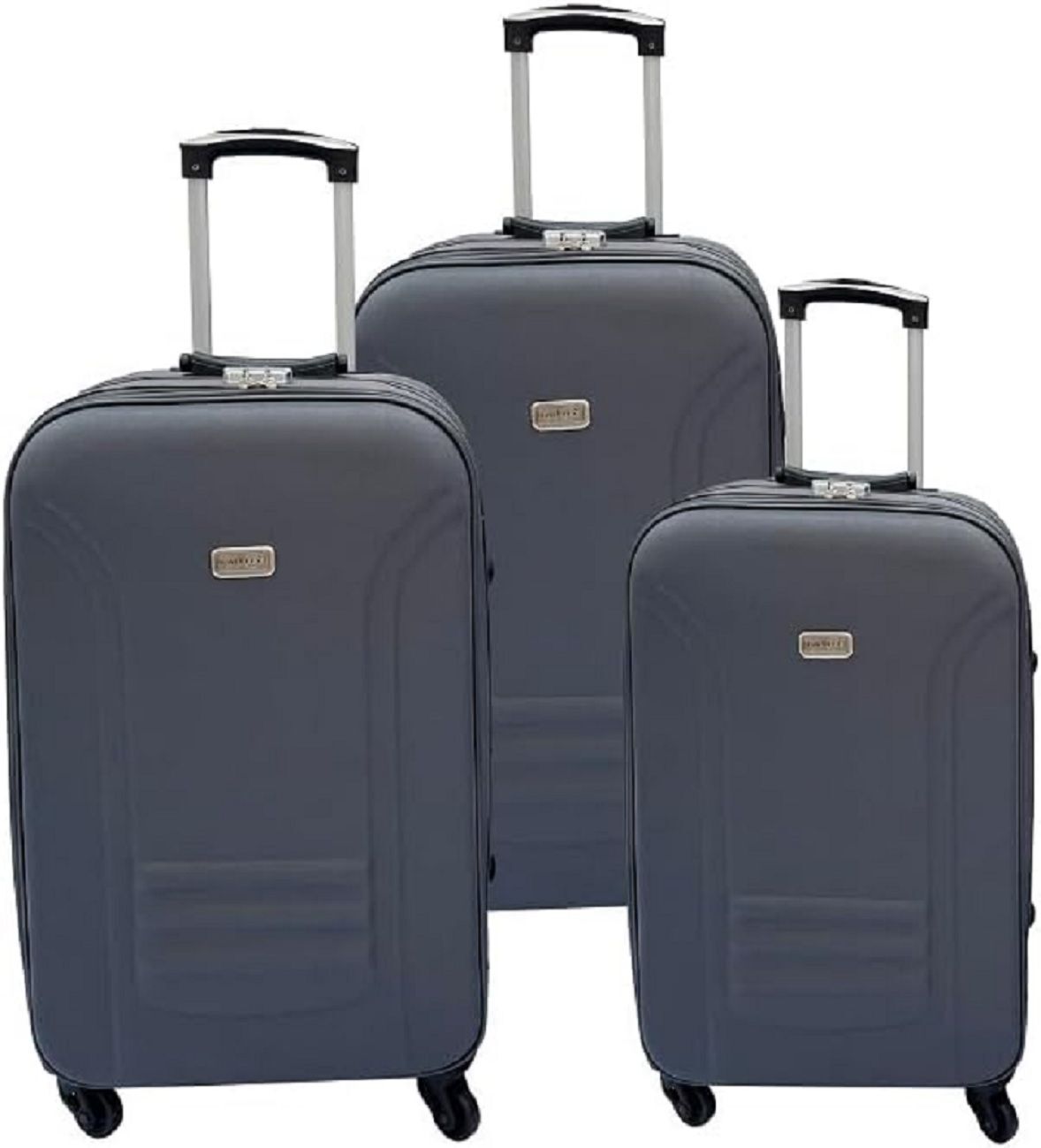 3-teiliges Kofferset, Reisekofferset, Hartschalenkoffer LEX-SC4002