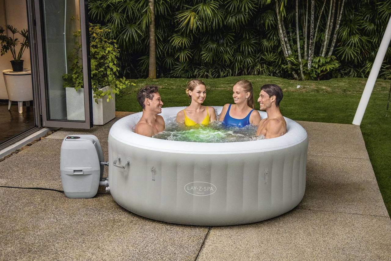 Bestway Whirlpool Lay Z Spa Tahiti AirJet, rund 180 x 66 cm 60007_22 Bestway Whirlpool Lay Z Spa Tahiti AirJet, rund 180 x 66 cm 60007_22