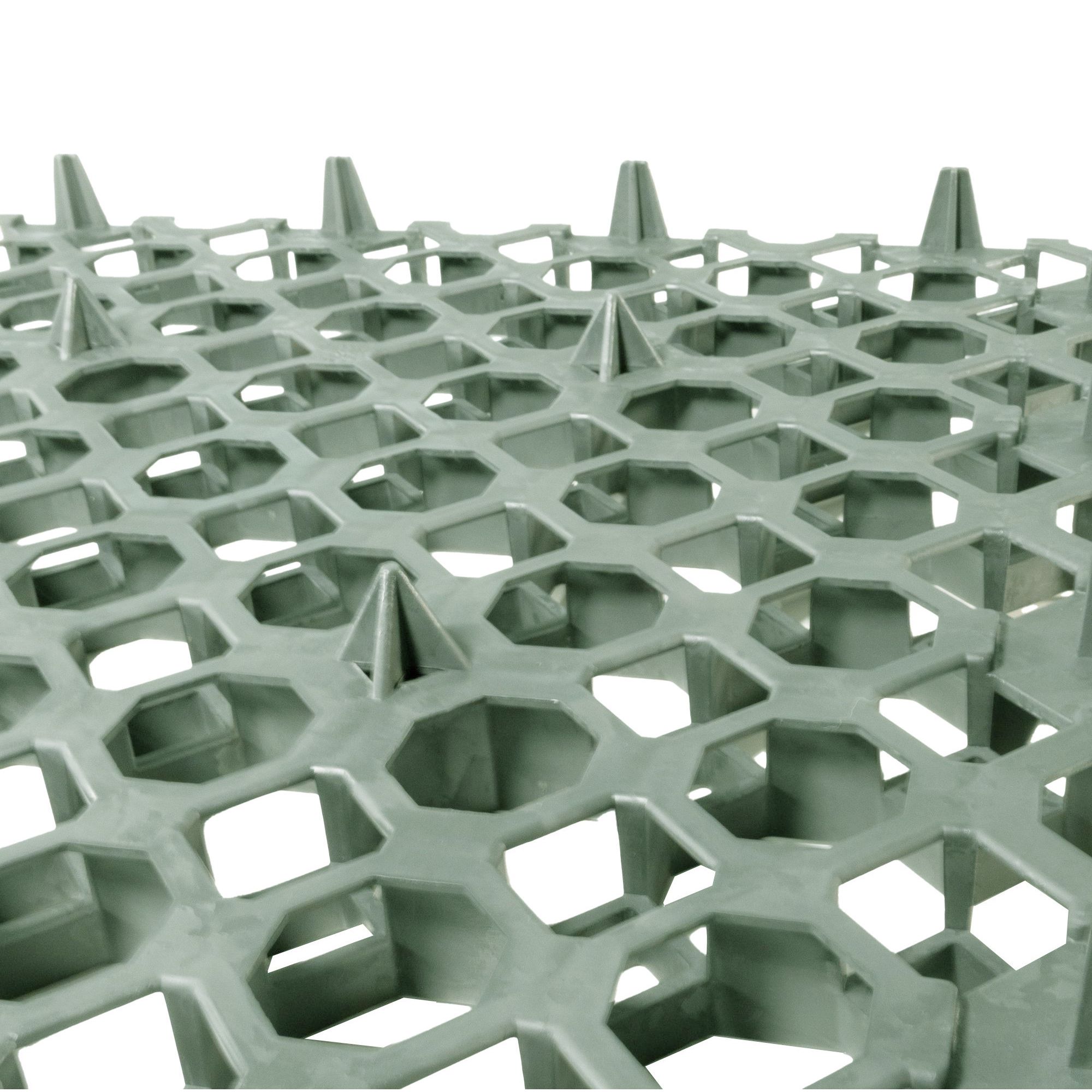 Rasengitter aus Kunststoff 50 x 50 cm, 20 Stk. Paddockplatten zur Bodenstabilisierung, grün NA233_20 Rasengitter aus Kunststoff 50 x 50 cm, 20 Stk. Paddockplatten zur Bodenstabilisierung, grün NA233_20