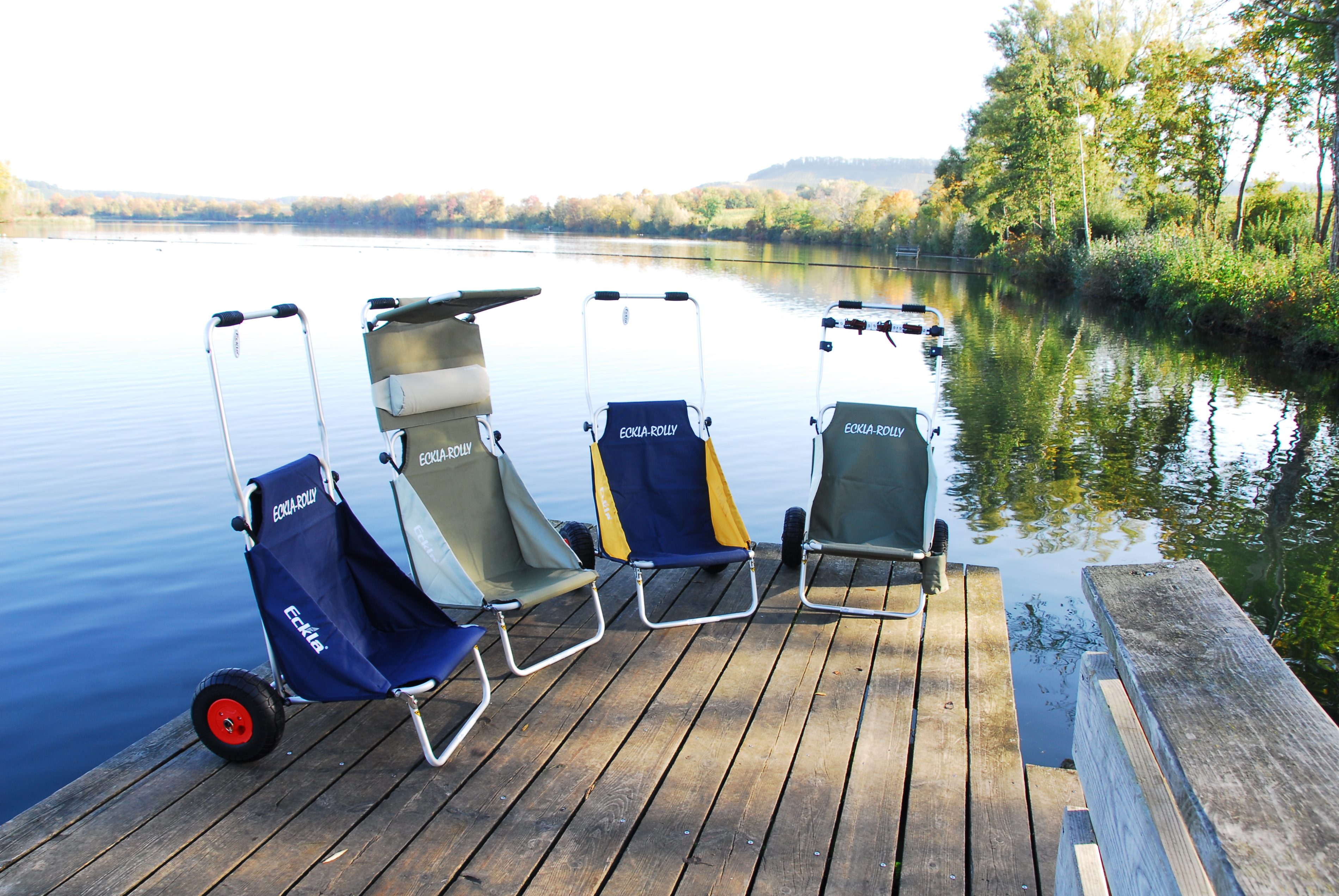 Eckla Beach Rolly in Olivgrün mit pannensicherer Bereifung, ohne Sonnendach 55560 Eckla Beach Rolly in Olivgrün mit pannensicherer Bereifung, ohne Sonnendach 55560